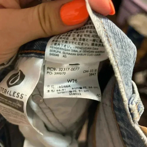 Levi’s  501 mid rise short 26 - Picture 5 of 6